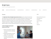 Tablet Screenshot of brighteyesimprovement.com